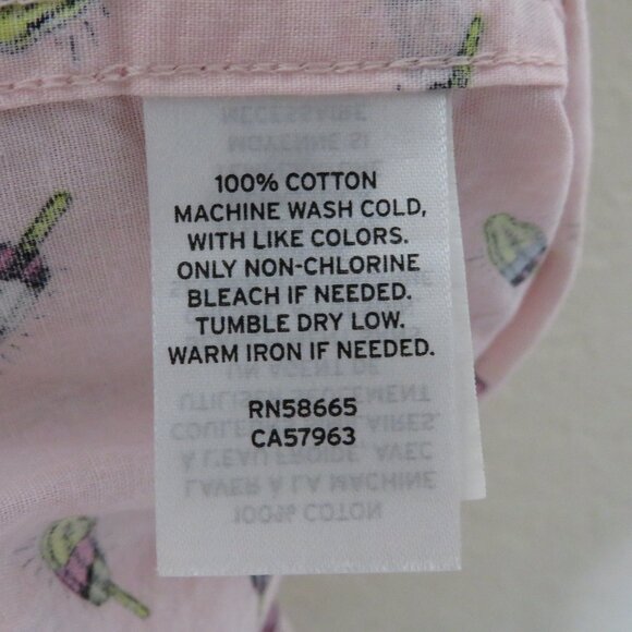 Public Opinion* Men's Short Sleeve Button Down Curved Hem Pocket Shirt~ Medium - Picture 4 of 11